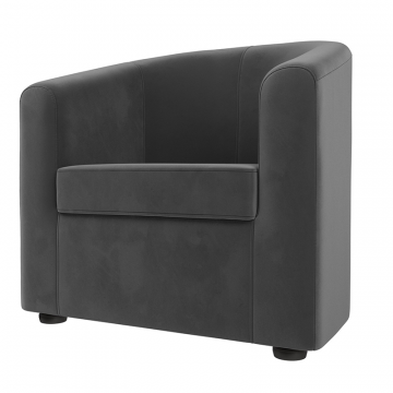 Кресло Норден Серый, Велюр