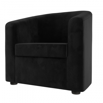 Кресло Норден Черный, Велюр