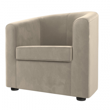 Кресло Норден Бежевый, Микровельвет