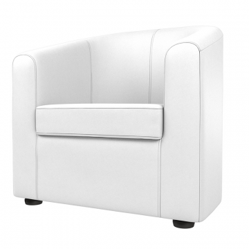 Кресло Норден Белый, Экокожа