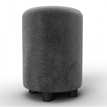 Пуф 001 Серый, Велюр