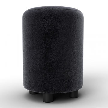 Пуф 001 Темно-серый, Велюр