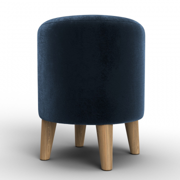 Пуф 002 Синий, Велюр