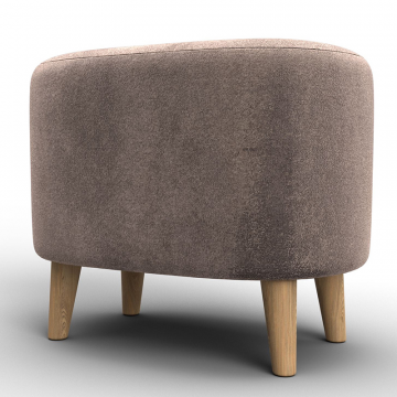 Пуф 003 Бежевый, Велюр