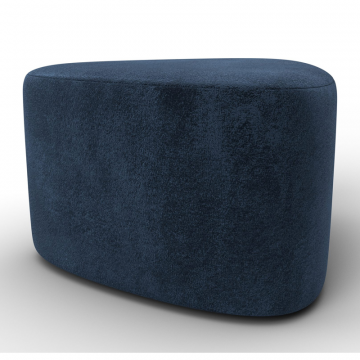 Пуф 004, TOWER 13 синий, Велюр