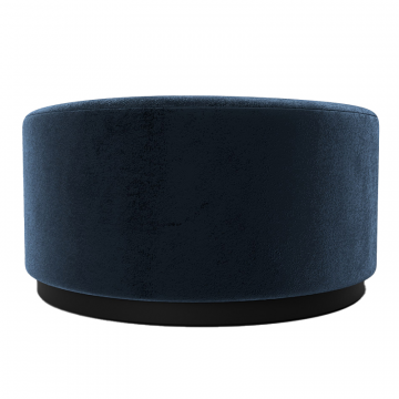 Пуф 005 Синий, Велюр