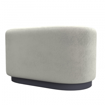 Пуф 007 Молочный, Велюр