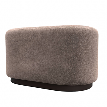 Пуф 007 Бежевый, Велюр