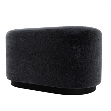 Пуф 007 Темно-серый, Велюр