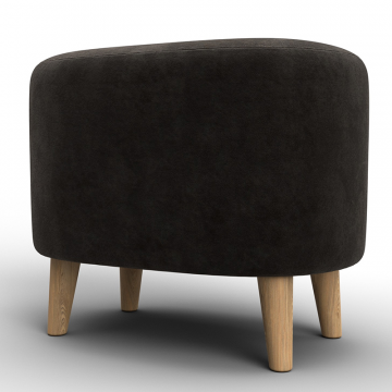 Пуф 003 Коричневый, Велюр