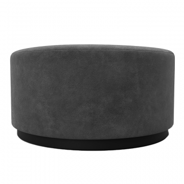 Пуф 005 Темно-серый, Велюр