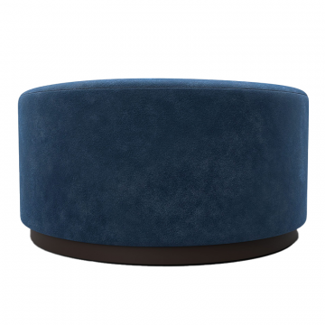 Пуф 005 Синий, Велюр