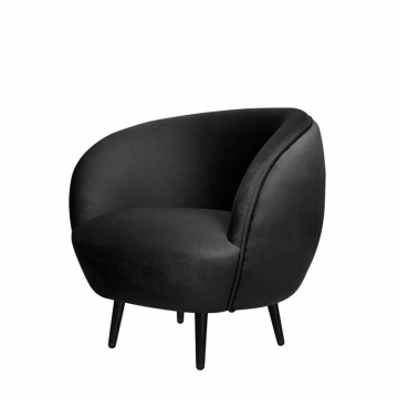 Мягкое кресло Small Benee Black V2