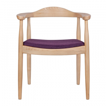 Стул с подлокотниками Carlo Violet