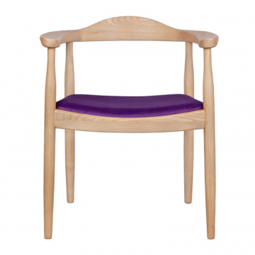 Стул с подлокотниками Carlo Violet V2