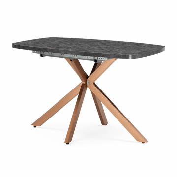 Кортез 32 116(160)x77 раздвижной малави / медь