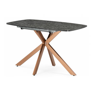 Кортез 116(160)x77 раздвижной малави / медь