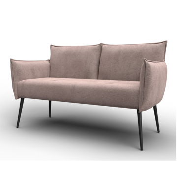 Диван прямой Лига-083, TOWER 05 бежевый, Велюр