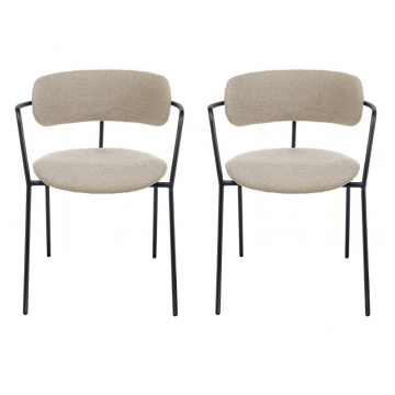 Комплект из 2-х стульев Ant букле латте