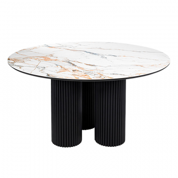 Стол BRAVO керамогранит Calacatta Matt