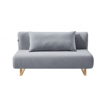 Диван-кровать Rosy 3-х местный, серый/без принта