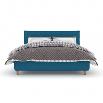 Кровать с подъемным механизмом Лиде Box High 180х200 в ткани 4 категории