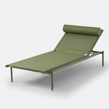 Шезлонг из алюминия LYAM  единый размер зеленый