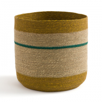 Разноцветная плетеная корзина Saski  единый размер разноцветный