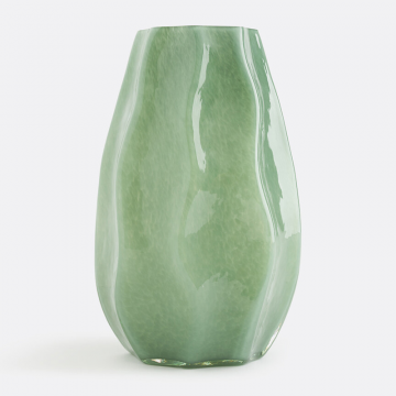 Ваза из стекла В22 см Losie  единый размер зеленый