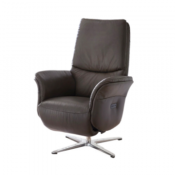 Кресло Naxos с релайнером и вибромассажем, кожа кат.D