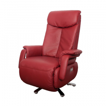 Кресло Jazz реклайнер с электро-приводом, кожа D