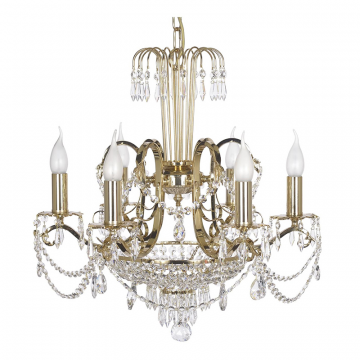 Подвесная люстра Dio DArte Elite Alessandria E 1.1.6.600 G