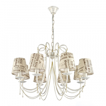 Подвесная люстра Arti Lampadari Tarsia E 1.1.8 WG