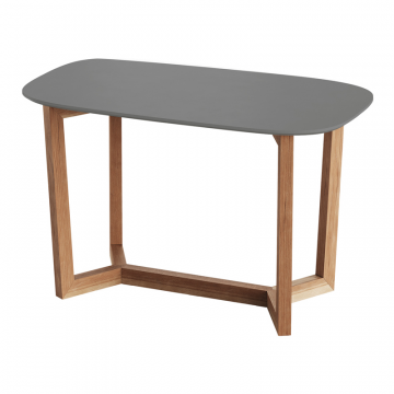 Стол обеденный Cross 2 140*80 см (серый, бук)