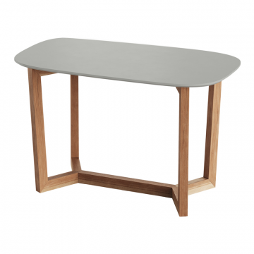 Стол обеденный Cross 2 140*80 см (светло-серый, бук)