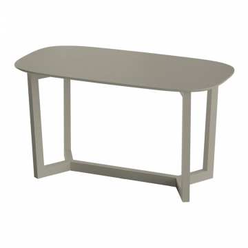 Стол обеденный Cross 2 160*85 см (серо-бежевый)