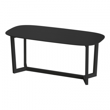 Стол обеденный Cross 2 200*95 см (черный)