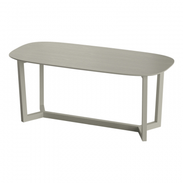 Стол обеденный Cross 2 200*95 см (серо-бежевый)