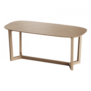 Стол обеденный Cross 2 200*95 см (натуральный дуб)