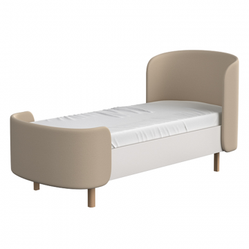 Кровать подростковая KIDI Soft размер L (бежевый)