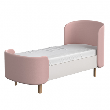 Кровать подростковая KIDI Soft размер L (розовый)