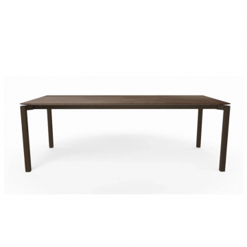 Стол обеденный Float массив ореха, металл 900х1600 мм