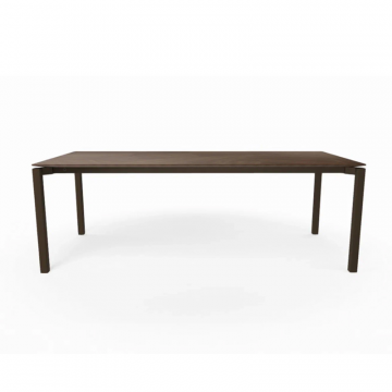 Стол обеденный Float шпон ореха Mosaic, металл  900х1800 мм