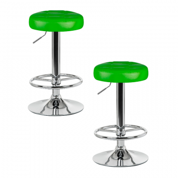 Набор 2 шт Табурет барный DOBRIN BRUNO, зелёный