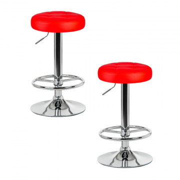 Набор 2 шт Табурет барный DOBRIN BRUNO, красный