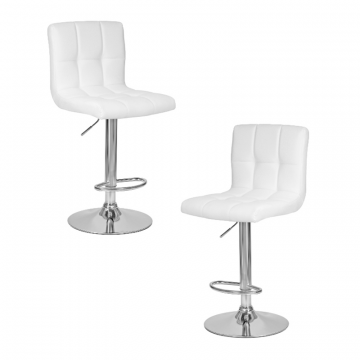 Набор 2 шт Стул барный DOBRIN CANDY, белый