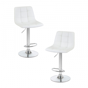 Набор 2 шт Стул барный DOBRIN TAILOR, белый