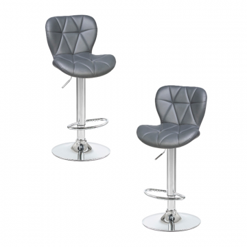 Набор 2 шт Стул барный DOBRIN BARNY, серый