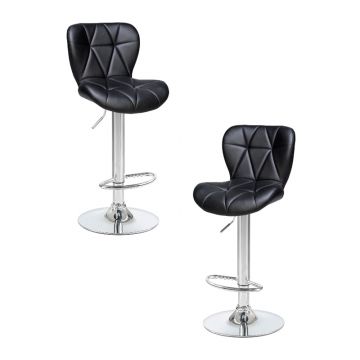 Набор 2 шт Стул барный DOBRIN BARNY, чёрный