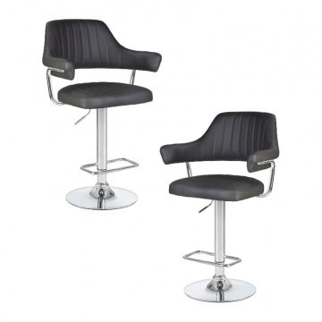 Набор 2 шт Стул барный DOBRIN CHARLY, серый